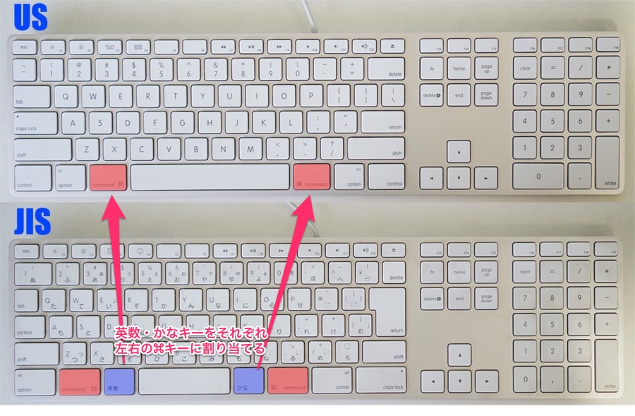 【Mac】USキーボードの⌘(コマンド)キーに「英数/かな」キーを割り当てる方法！KeyRemap4Macbookを導入！