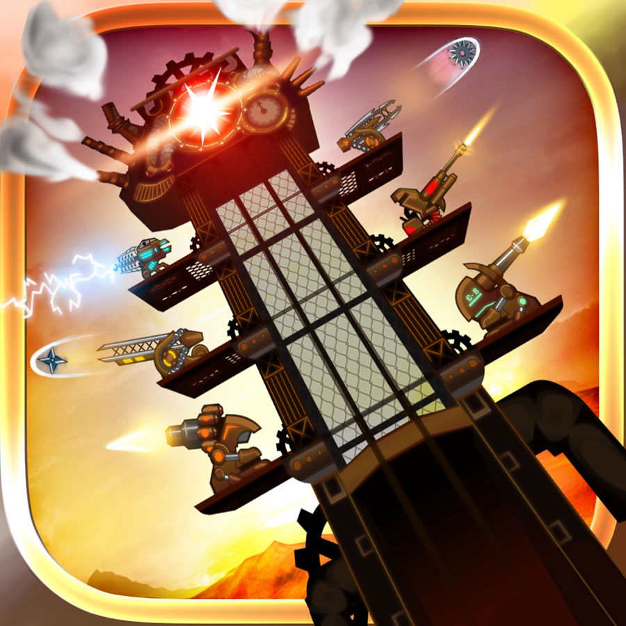 【iOS App】程良い難易度のタワーディフェンス！『Steampunk Tower』のレビュー！