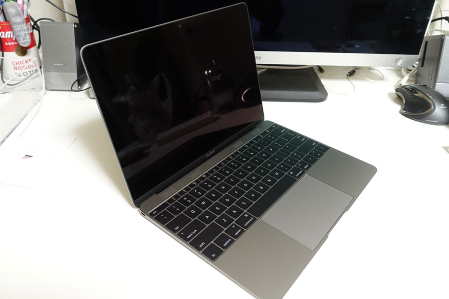 【新型MacBook】MacBook12インチ・1.3Ghz・USキーボードがｷﾀ━━━━(ﾟ∀ﾟ)━━━━!!フォトレビュー！