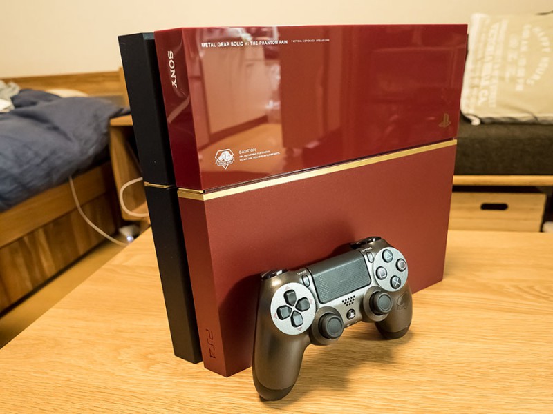 メタルギア仕様のPS4！！！「PS4 METAL GEAR SOLID V ザ・ファントム