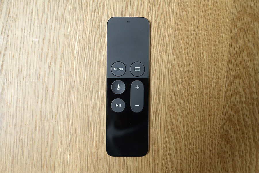 AppleTV(第4世代)専用リモコン「Siri Remote」の操作性レビュー